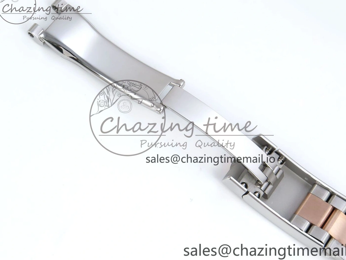 0117 Packable DateJust 31 278271 ARF 1:1 Best Edition 904L Steel RG Roman Dial on SS RG Oyster Bracelet ETA 524